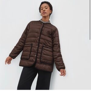 EVERLANE THE RENEW CHANNELED LINER SIZE S